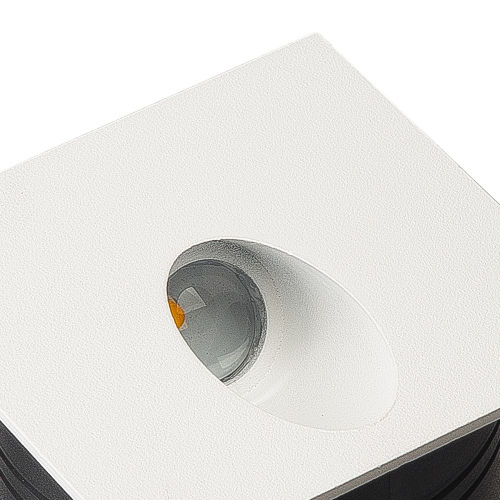 Уличный светильник 8*8*8,5-8,5 см, вр  см, *LED*3W, 3000K, Mantra Aspen MAN7026, чёрный