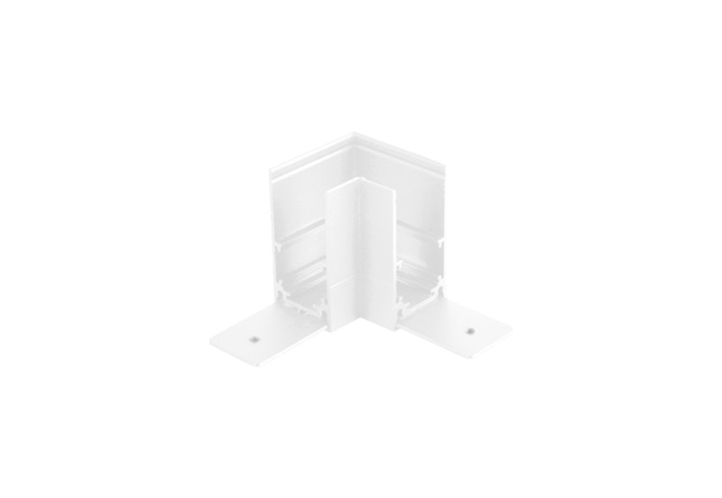 Соединитель для магнитного накладного шинопровода угловой Crystal Lux SPACE CLT 0.213 04 WH Белый