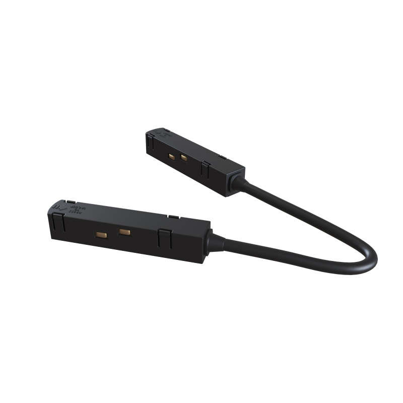 Коннектор питания угловой Maytoni Technical Magnetic track system S35 TRA004CPC-22B черныйIP 20