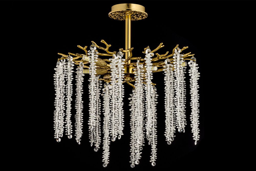 Люстра потолочная *47*58 см, 6*G9*40W, Dio D`arte Tavenna Antigue Tavenna H 1.3.46.100 A, Антик