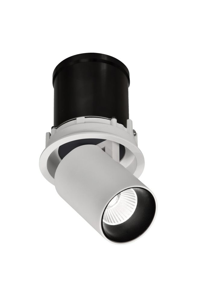 Светильник встраиваемый 8,4*8,5 см, вр 7,5 см, *LED*7W, 2700K, Mantra Garda MAN7833, черный