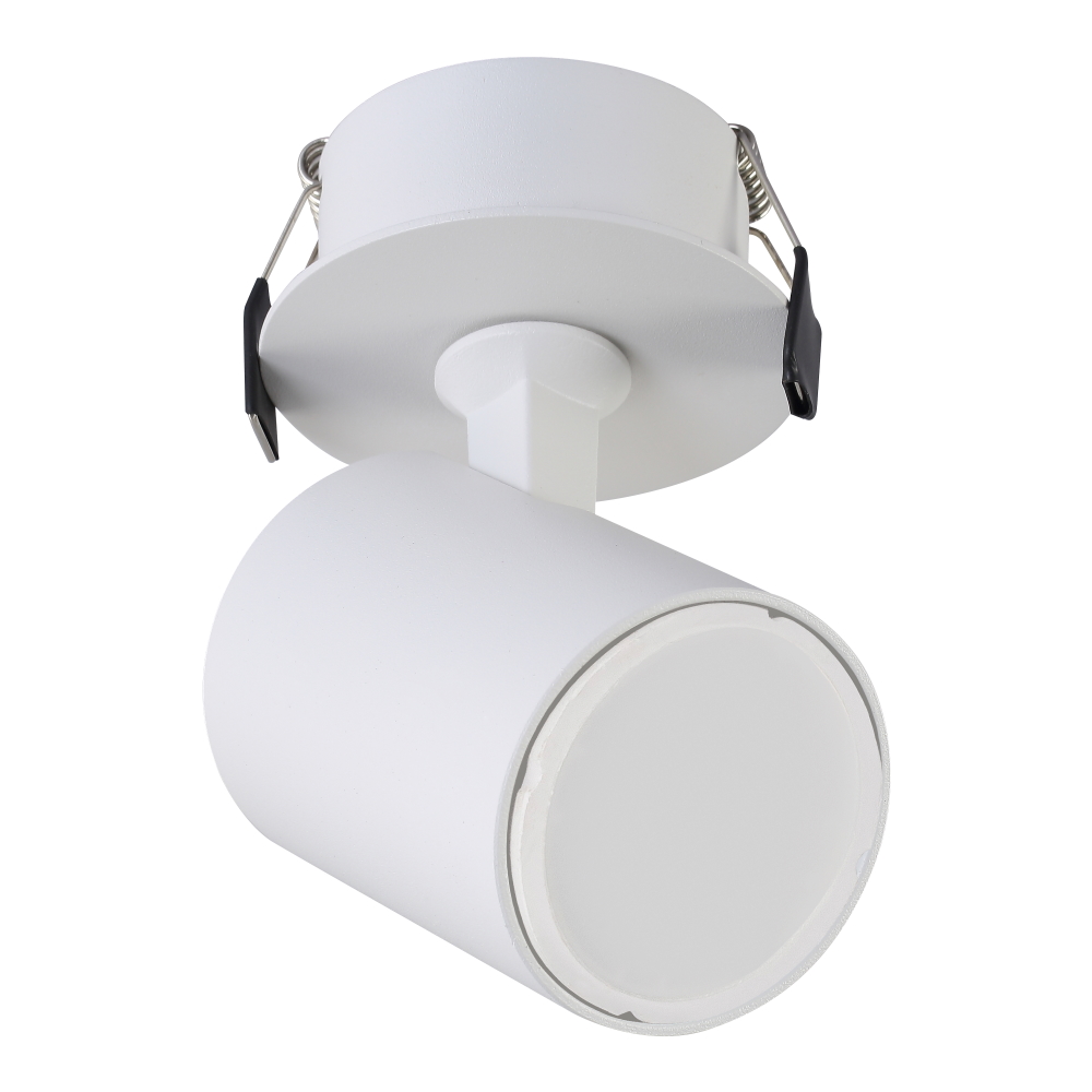 Светильник встроенный 6 см, Crystal Lux CLT 017C WH Белый