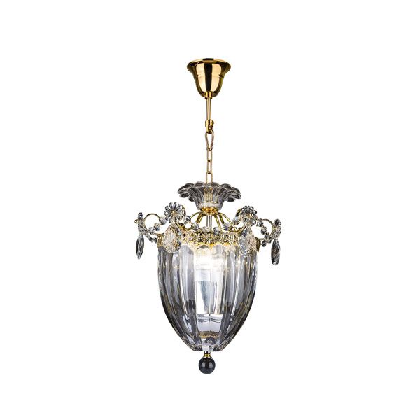 Люстра диаметр 28 см Lightstar Schon Gold 790032 D27 H58-158