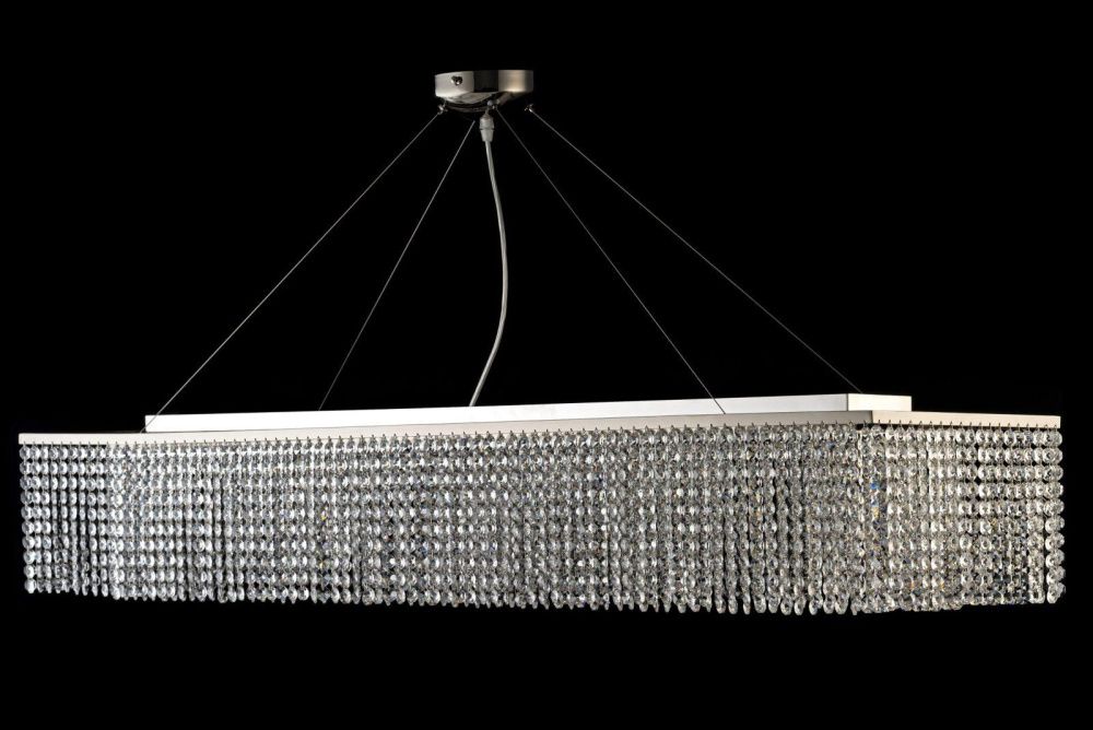 Люстра подвесная **25 см, 10*G9*40W, Arti Lampadari Milano Milano E 1.5.120X30.501 N, Матовый никель