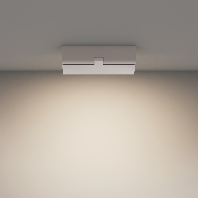 Накладной светильник 22*2,3*8,8 см, LED, 12W, 4000К, Maytoni Technical Basis Rot C133CL-12W4K-W белый