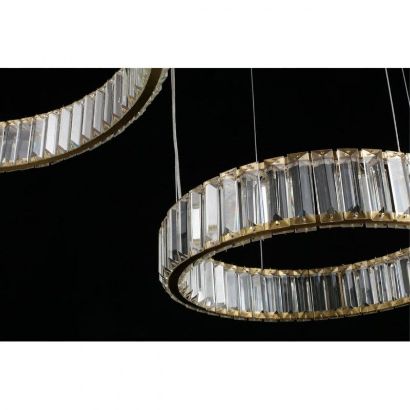 Подвесная люстра 80*80-170 см 100W, 3000K, Aployt Nicoletta APL.026.03.100, бронзовый