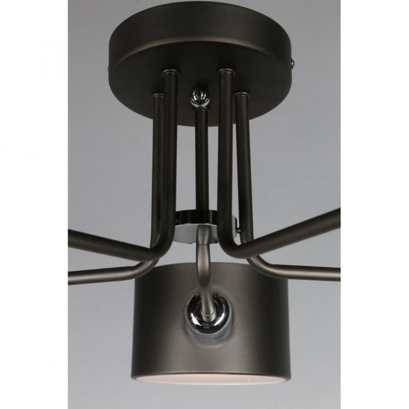 Люстра 70*32 см, 5*E27, 40W, Omnilux Omnilux 545 OML-54507-05, коричневый