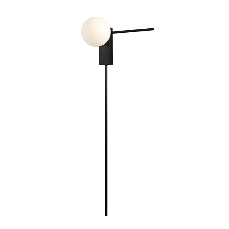 Бра 85 см, Crystal Lux LORO AP1 V2 BLACK, черный
