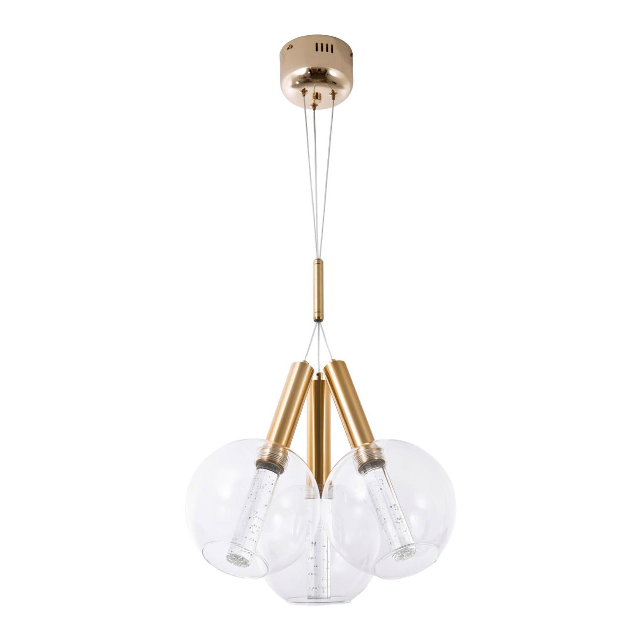 Подвесной светильник 35*35*140 см, LED 9W, 4000K, Золото MODELUX ML.88917.3 GD