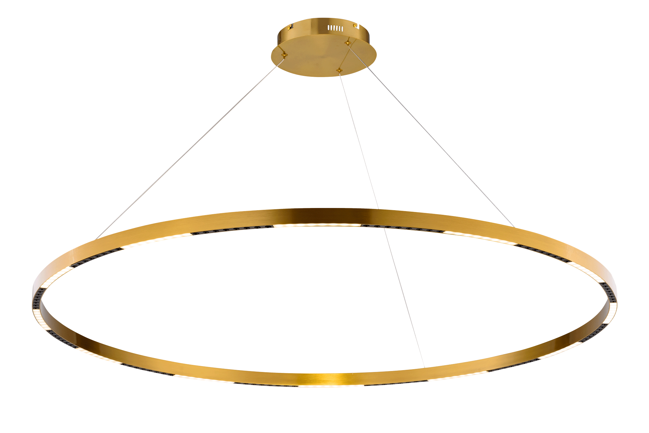 Светильник  1200*1200, LED, 65W NewRgy LED 2063-DW-1200 PAINT GOLD, PAINT GOLD