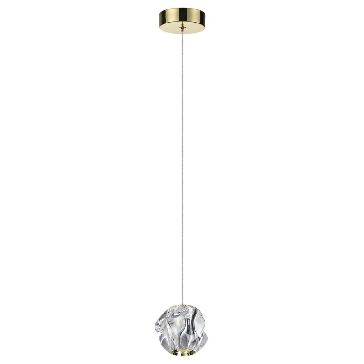 Светильник 11 см, 5W, 4000K, Odeon Light Jemstone 5085/5L, золото