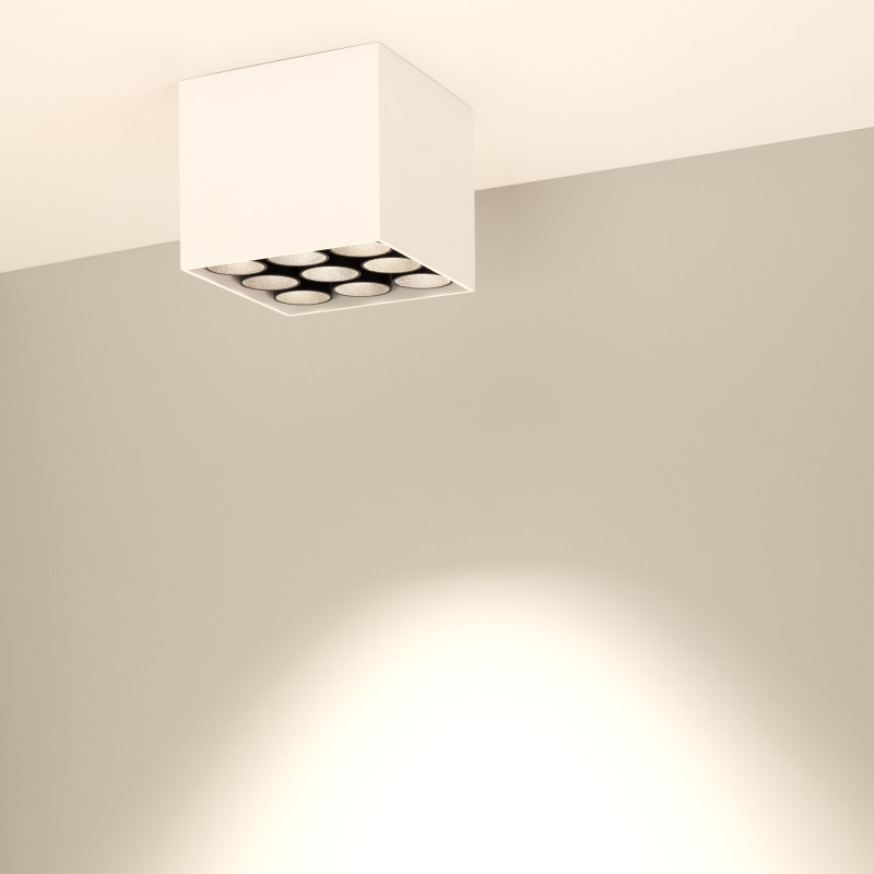 Накладной светильник Arlight 031865 9,5*9,5*8,5 см, 20W, белый (теплый)K,
