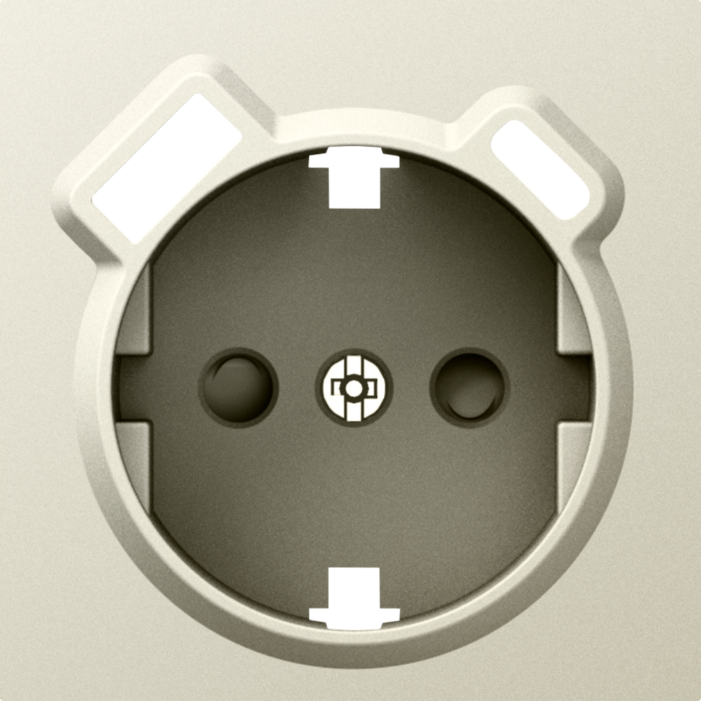 Donel A07 шампань накладка для розетки Schuko с зарядным устройством USB A+C,  со шторками 16A 250 В~,серия DB, DE22951