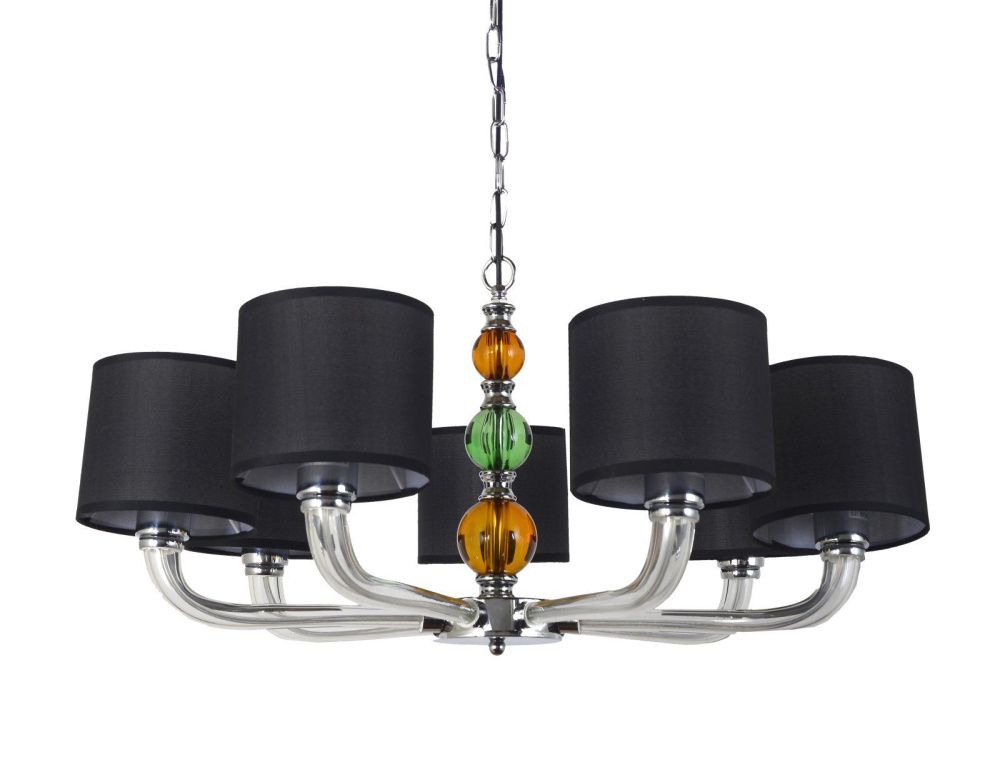 Люстра *70*35 см, 7*E27*W, Arti Lampadari Liberi Liberi E 1.1.7 N, Никель