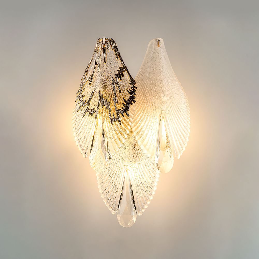 Бра 24*11*-35,5 см, 2*Е14*40W, Modelux  ML.6228.330 GD, Золото