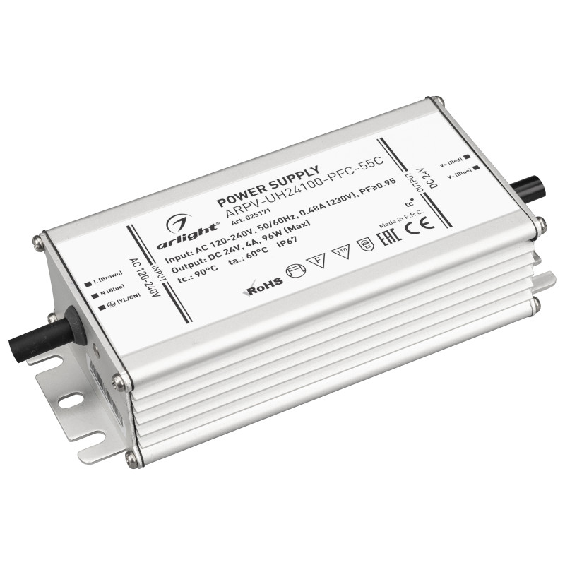 Блок питания для светодиодной ленты Arlight 025171 16,1*6,75*3,35 см.