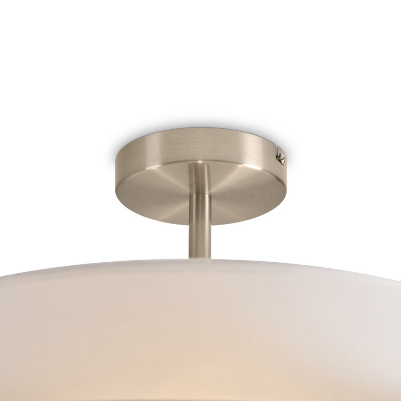 Люстра на штанге 45*45*34 см, 3*E14, 120W, Freya Bride FR5367CL-03N никель