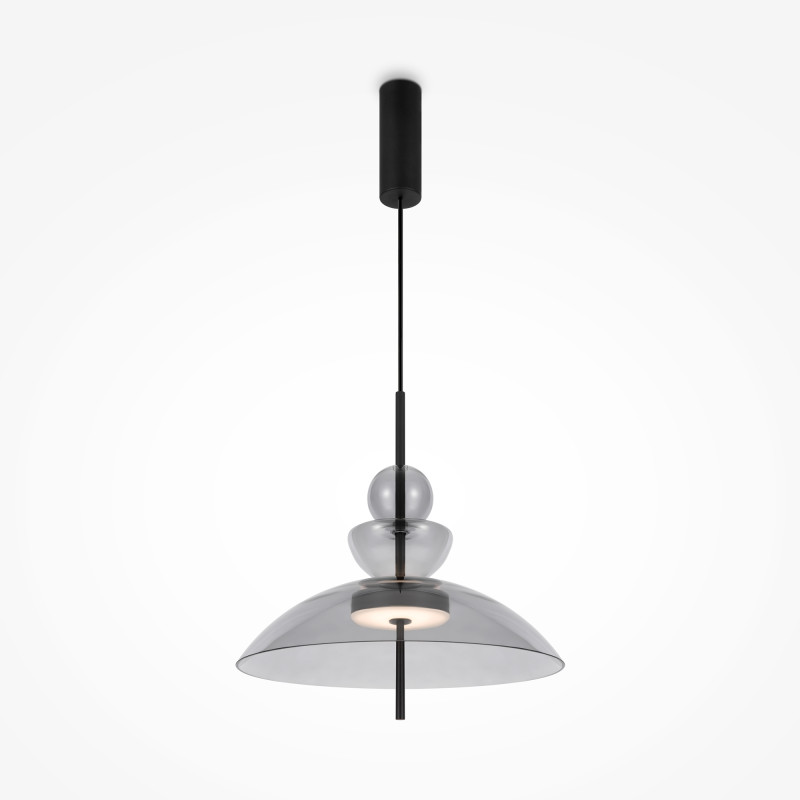 Подвесной светильник  40*67,9 см, LED 12W, 3000К, Черный Maytoni Bangkok MOD185PL-L11B3K3