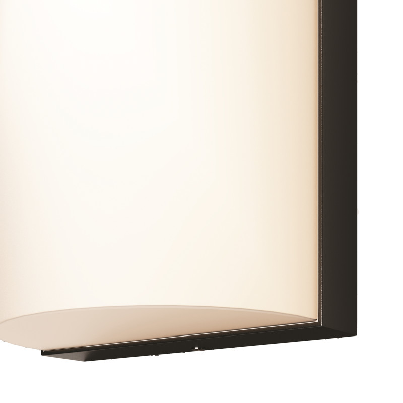 Светильник настенный 20*10*7 см, LED, 10W, 3000К, Maytoni Badd O454WL-L10GF3K1 серый