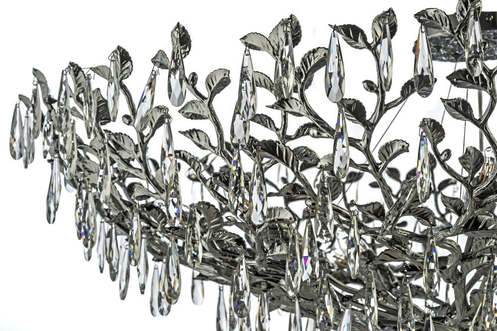 Люстра подвесная *120*76 см, 16*E14*40W, Dio D`arte Acerra Acerra E 1.5.120.100 N, Никель