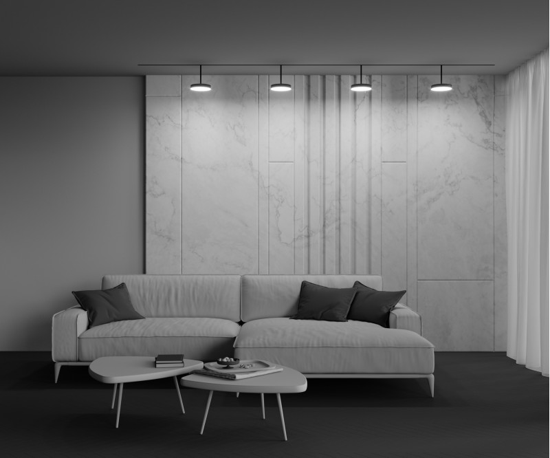 Светильник 18,5*18,5*16,7 см, LED, 15W, Maytoni Technical PLATO TR131-4-15W-DS-B черный, 3000-6000K, 120°, Dim Exility