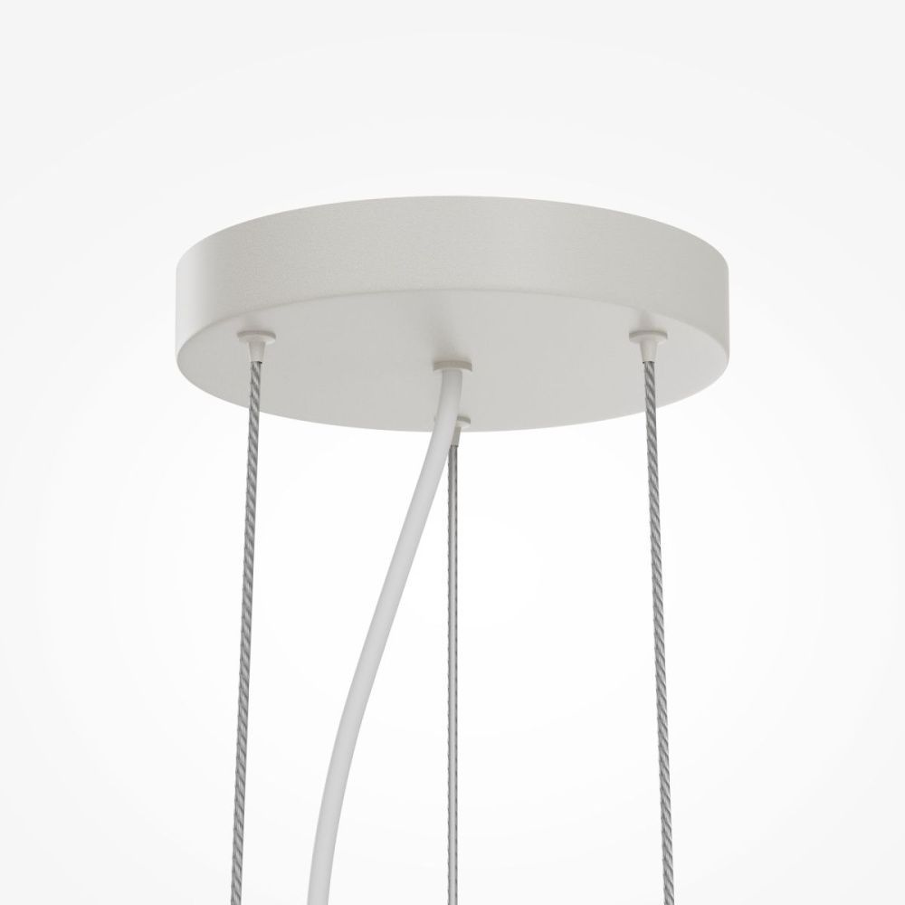 Подвесной светильник 61 см, 57W, 2700-4000K, Maytoni Industria MOD471PL-L57WK, черный