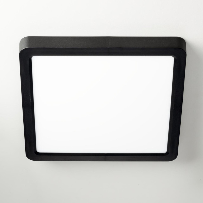 Светильник накладной 23*23*4 см LED 18W*Мульти Citilux Бейсик CL738K181V Черный