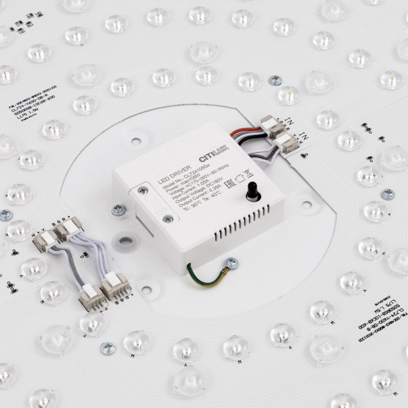 Светильник 60 см, 105W, 3000-5500K Citilux Купер CL724105G0 RGB, белый