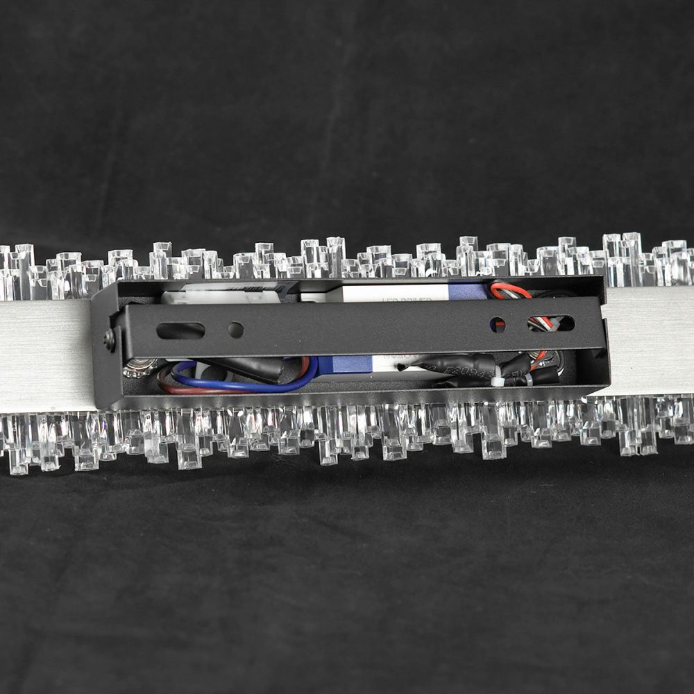 Бра настенное *48*8-8 см, 1*LED*12W, 4000K, Lussole Hardin LSP-7435, серый
