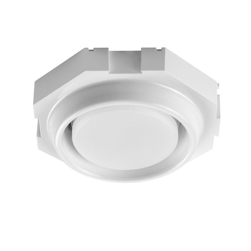Встраиваемый светильник 12,8*12,8*-3,5 см, 1*GX53*12W, K, Lightstar Tensio 212100, белый