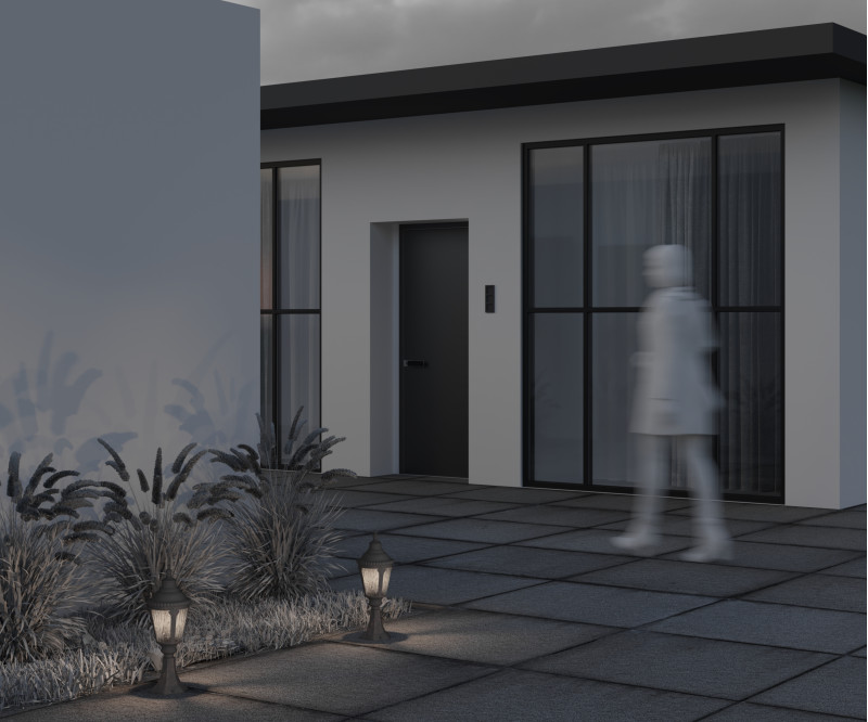 Ландшафтный светильник 47 см Maytoni Goiri O029FL-01BZ, коричневый-бронза