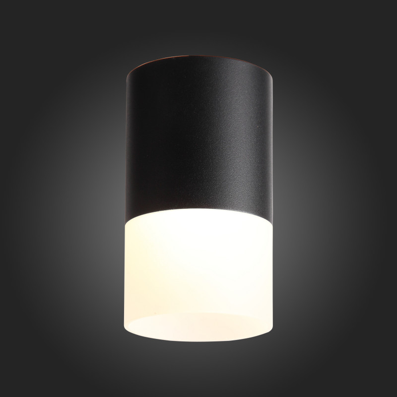 Накладной светильник 7,8*13,5 см, LED, 10W, 3000K ST-Luce Ottu ST100.402.10, черный