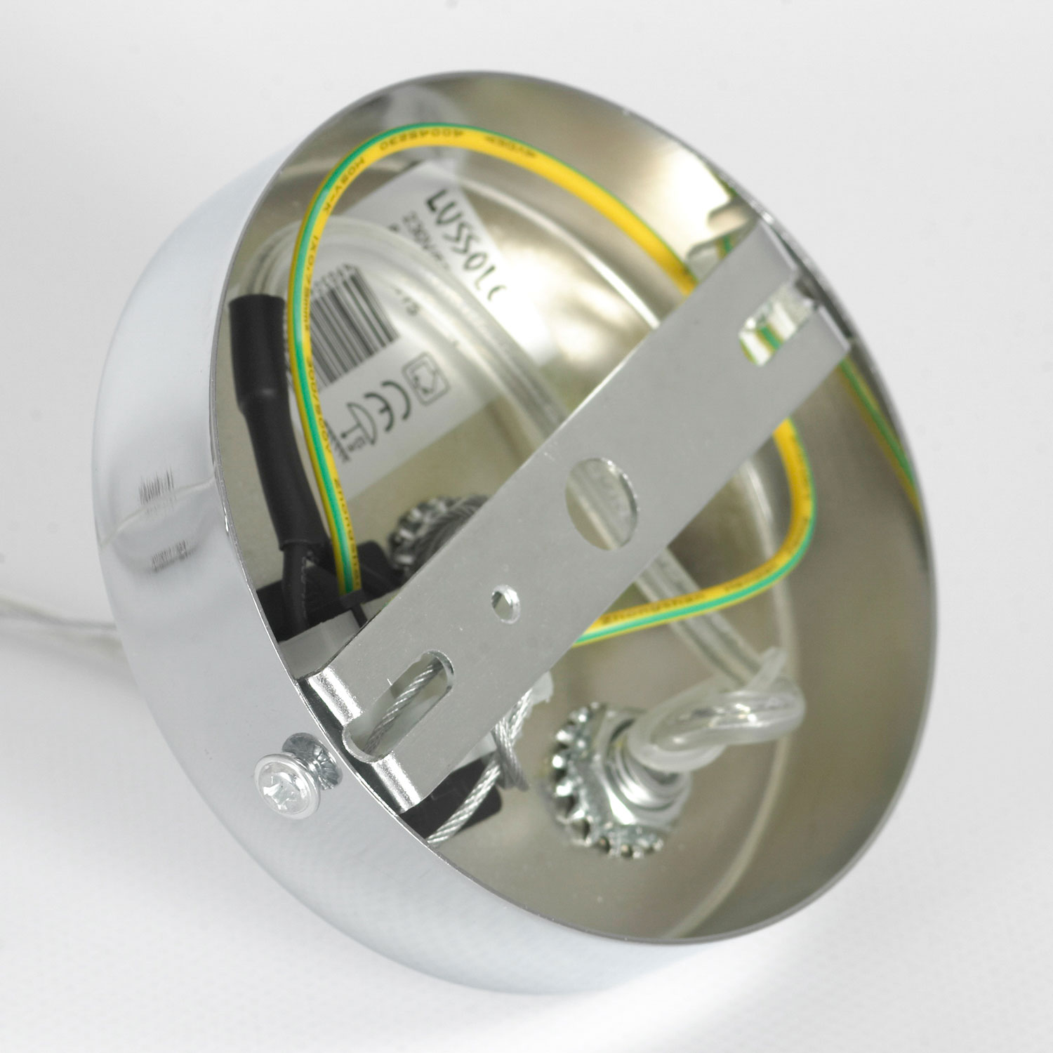 Люстра подвесная Lussole LSP-8775, 40*50 см, хром