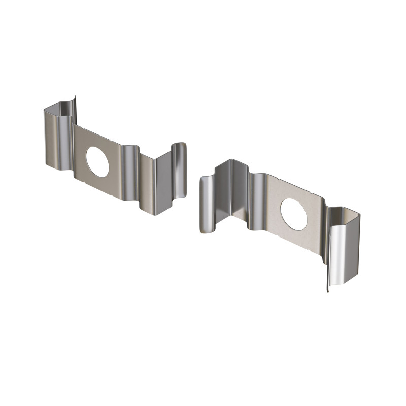 Комплект креплений (для профиля ALM002S-2M) 10 шт.  1*25*10 мм Maytoni Led strip Серый ALM002MT