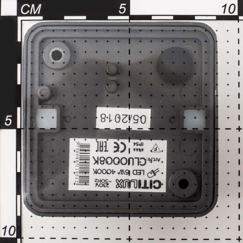Светодиодный уличный светильник Citilux CLU0008K, LED 6W, 4000K, черный
