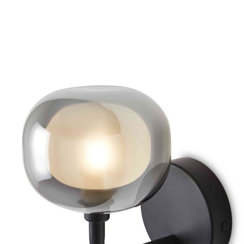 Бра 17 см, Freya Modern FR5435WL-01B, черный