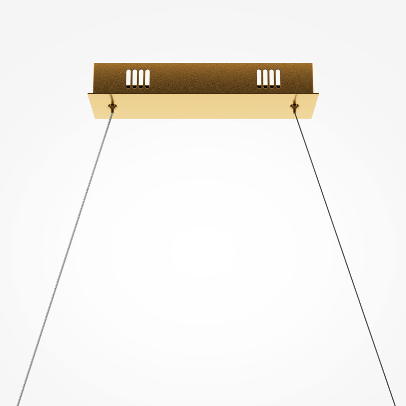 Подвесной светильник 100*8*311,1 см, LED, 27W, 3000К, Maytoni Krone P097PL-L28BS3K латунный