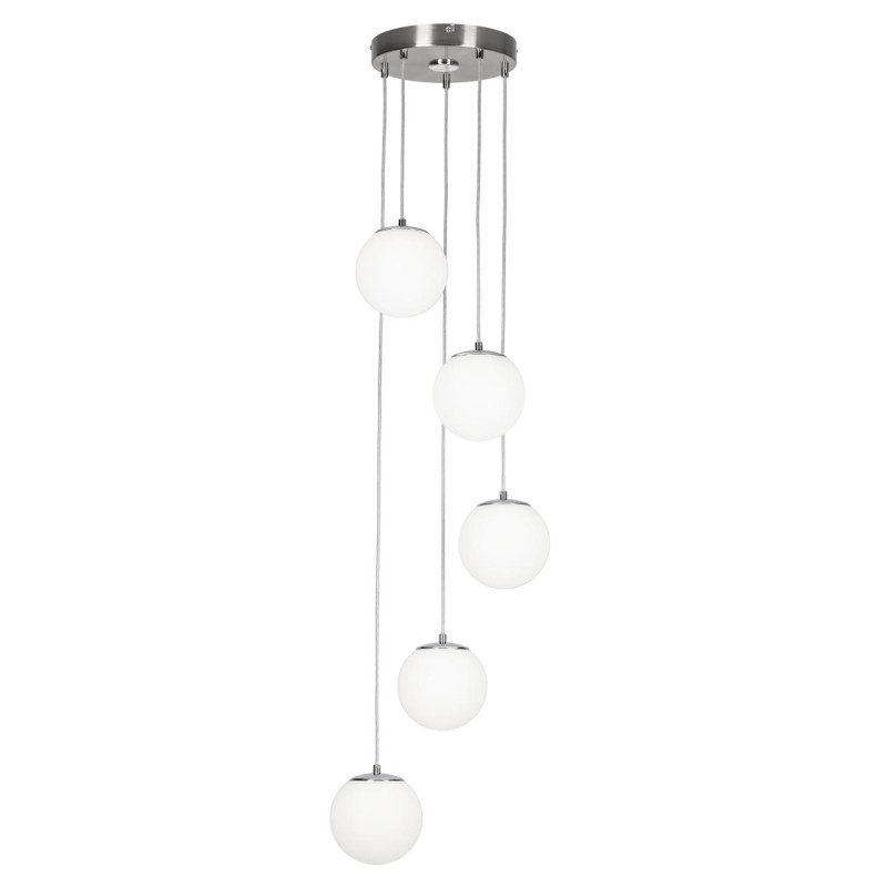 Люстра 45*120 см, LED*60W, 3000-5500К, 6000Lm, 22 м2 Матовый хром Citilux Адам CL228A051