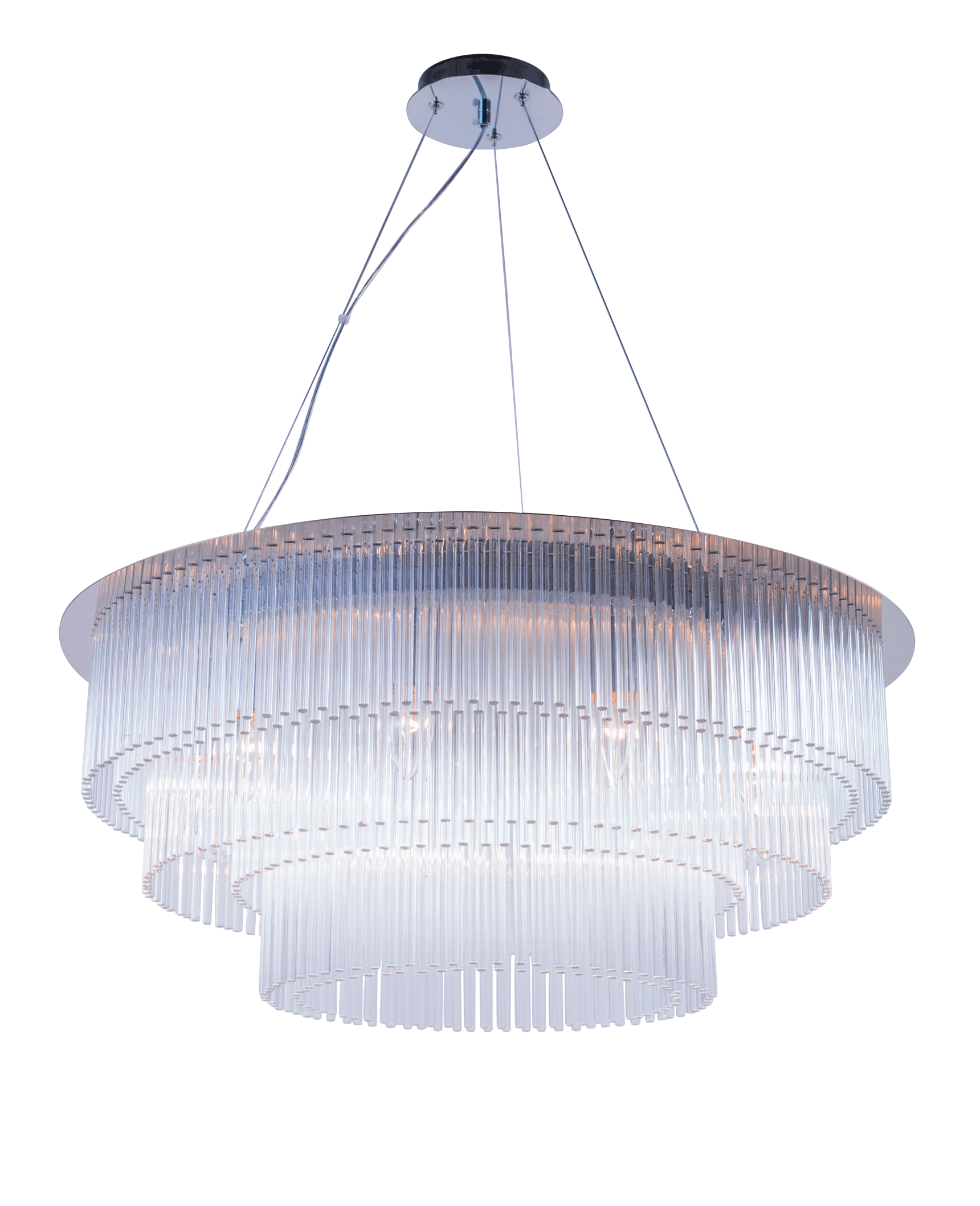 Люстра 700*320, 10*E14, 40W NewRgy Cristallo 2424R/10 CHR, Хром
