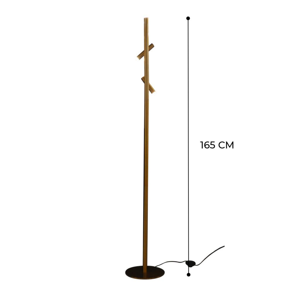 Светильник переносной ElegantLight DZN-5322 BRONZE D250/H1650/3/LED/9W/4000K 22-10 VISION