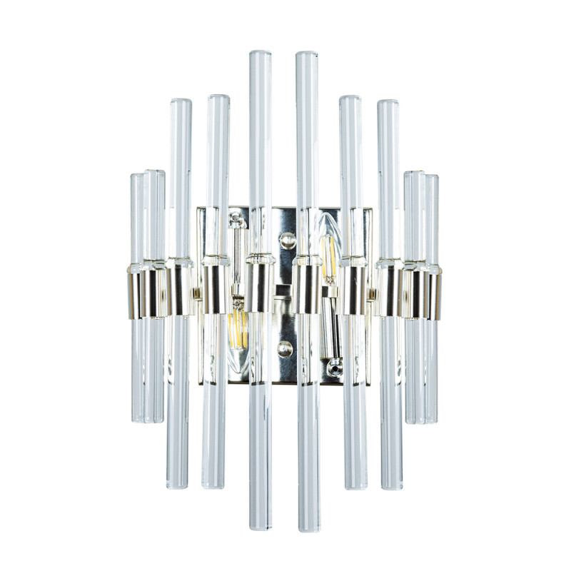 Бра 5*15*25*40 см, E14 * 2 * 40W, Arte Lamp Matilda A1064AP-2CC, Хром