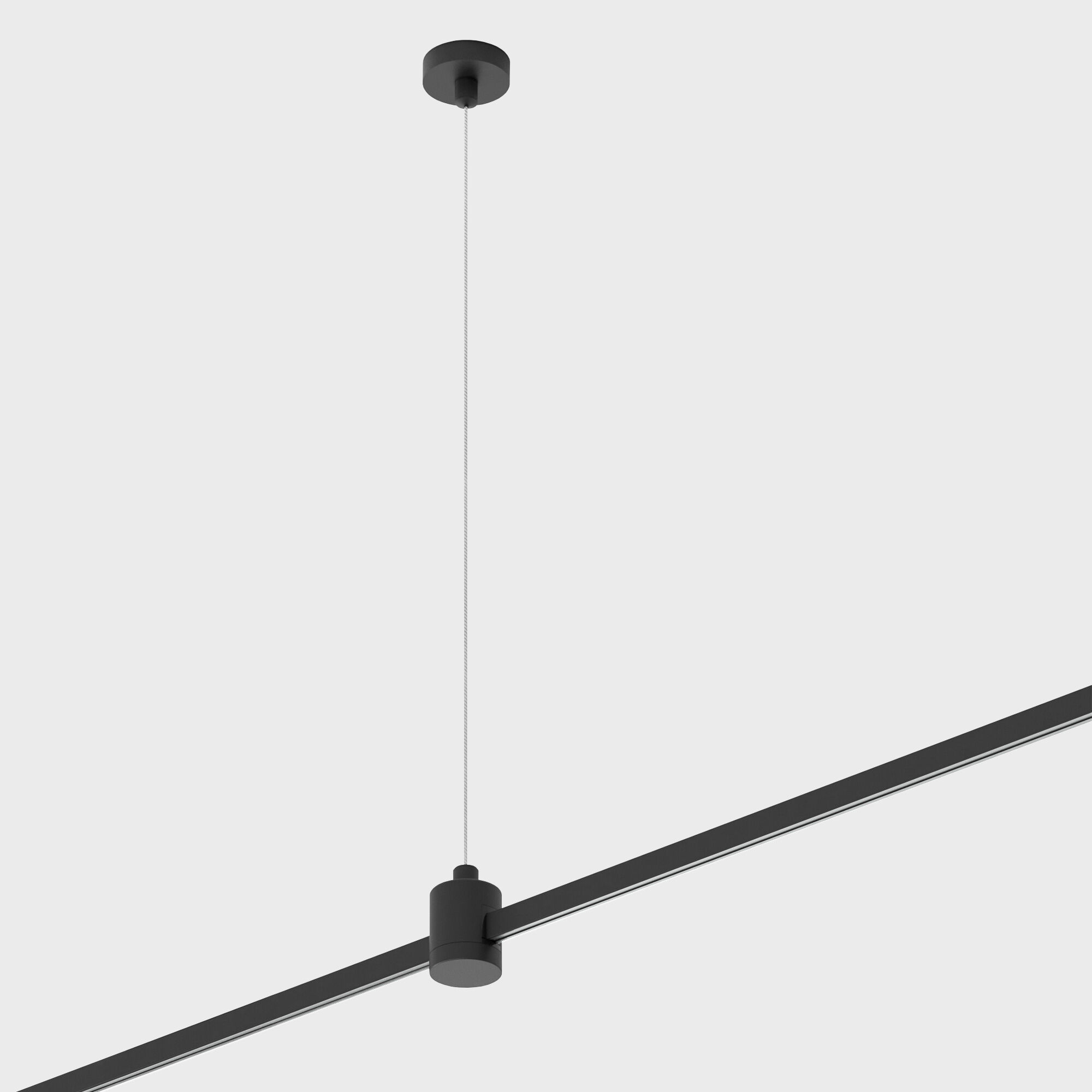Набор для подвеса с коннектором Elektrostandard Esthetic Magnetic 85157/00, черный