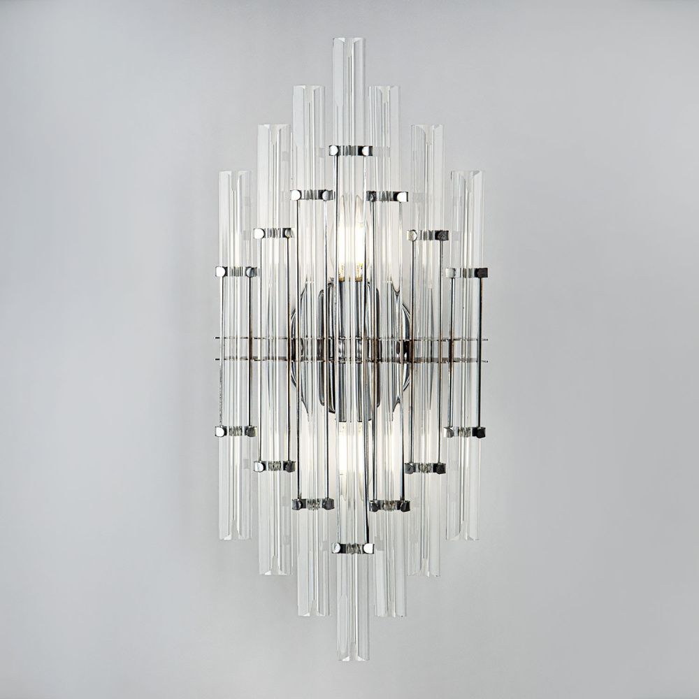 Бра 23*13*50 см, Е14 2x40W, Хром MODELUX ML.535.02 CR