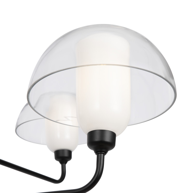 Подвесной светильник 76*90,6 см, E14 4 40W, К, Черный Maytoni Memory MOD177PL-04B