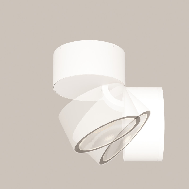 Потолочный светильник 10,8*10,8 см, LED*12W, 3000 К, Outdoor Bern O310CL-L12W3K Maytoni Outdoor, Белый