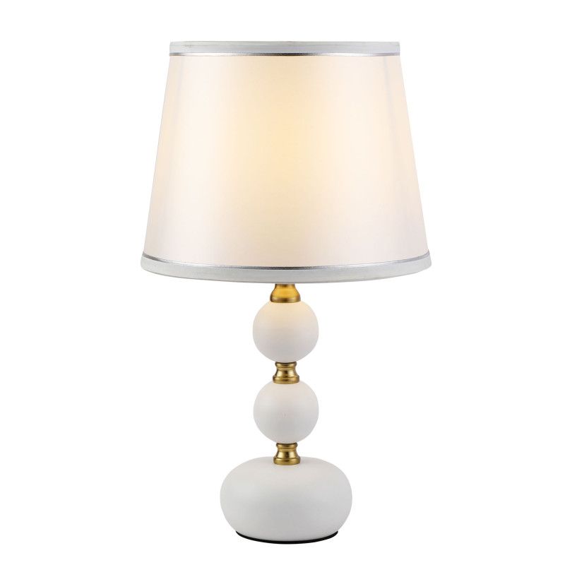 Настольный светильник 25*25*0,0000 см, Е 27 1x60ВтW, Белый, Золото MODELUX ML.6142.01TL