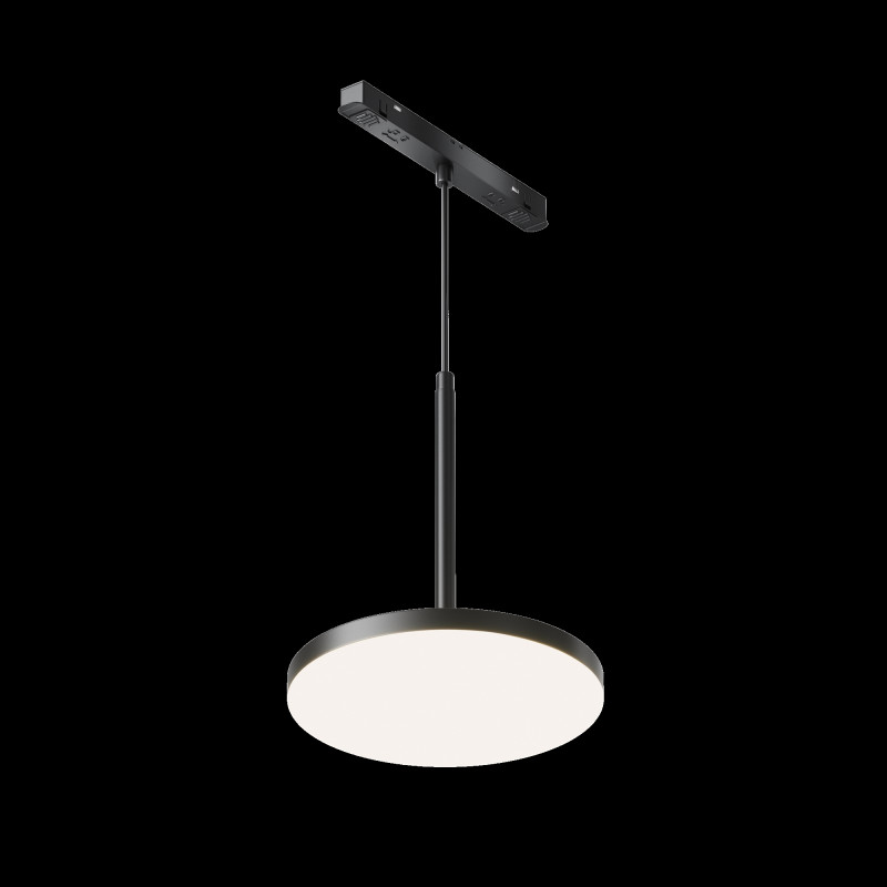 Светильник 18,5*18,5*110 см, LED, 15W, Maytoni Technical PLATO TR123-4-15W-DS-B черный, 3000-6000K, 120°, Dim Exility