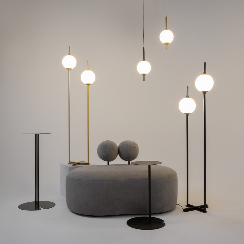 Торшер 44*18*150 см, LED*12W, 3000 К, The Sixth Sense Z020FL-L12BS3K Maytoni, Латунь