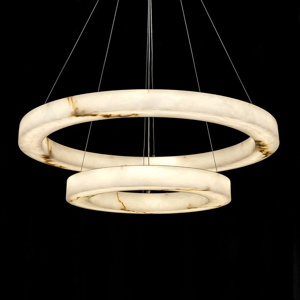 Подвесной светильник *80/50*6/6-180 см, *LED*78W, 3000-6000K, MODELIGHT  MDL.8484.800.500PL BS, Латунь