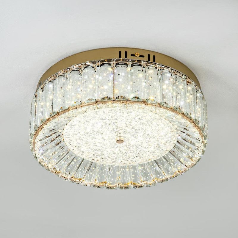 Потолочный светильник 40*40 см, LED 48W, 3000 / 6000K, Золото MODELUX ML.2305.400 GD